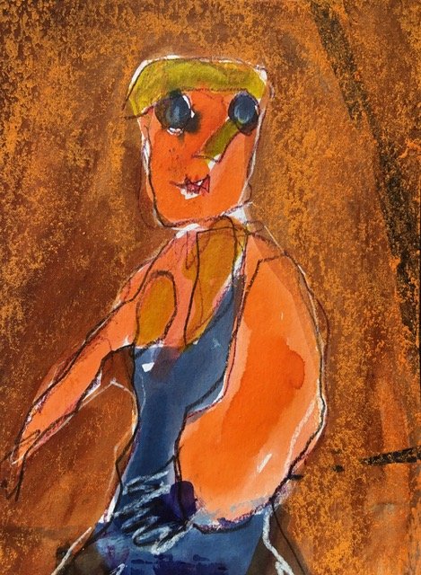 Thelma van Rensburg - The orange woman